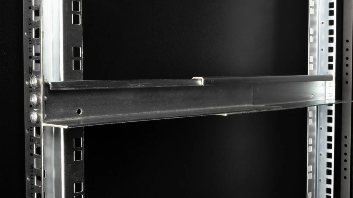 Prateleira Fixa para Bastidor 19" 2U 800mm Equip Preta - Imagem 5