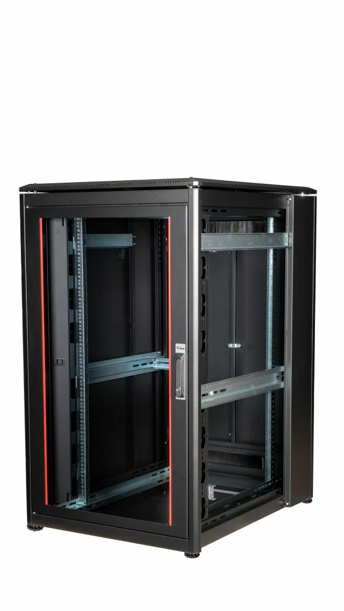 Bastidor Rack 19" Equip Dynamic Flex 26U 800x1000mm Preto Fechado 600kg - Imagem 7