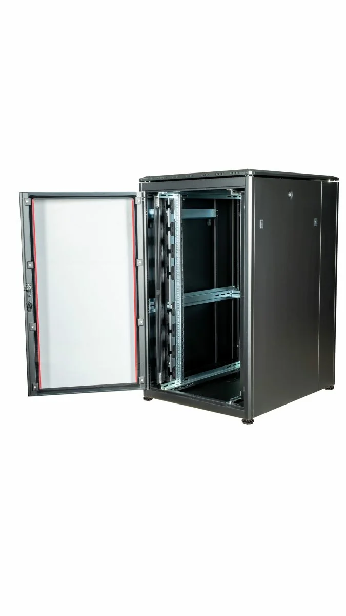 Bastidor Rack 19" Equip Dynamic Flex 26U 800x1000mm Preto Fechado 600kg - Imagem 3