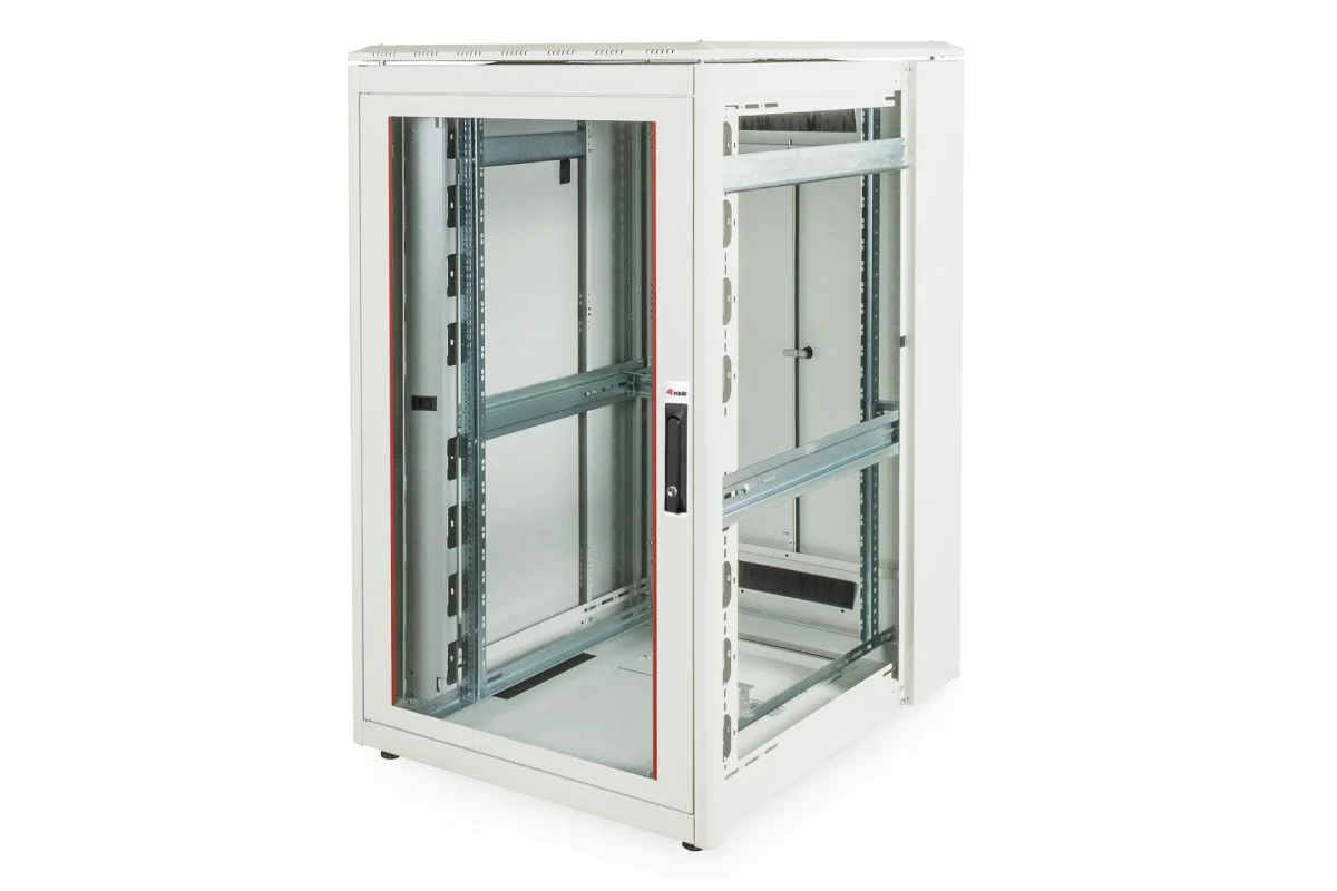 Bastidor de rede Equip Dynamic Flex 280713 19" 26U 800x1000 mm cinzento RAL7035 - Imagem 4