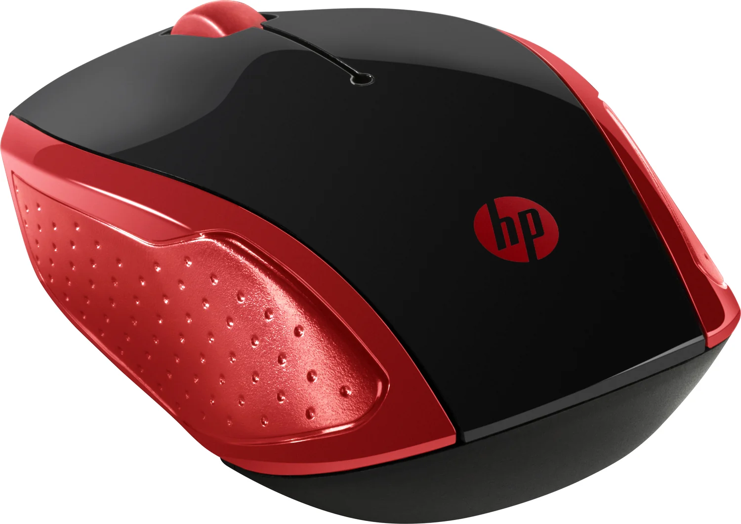 Rato Sem Fios HP 200 Vermelho Empress 1000 DPI Compacto USB-A para PC e Mac - Imagem 2