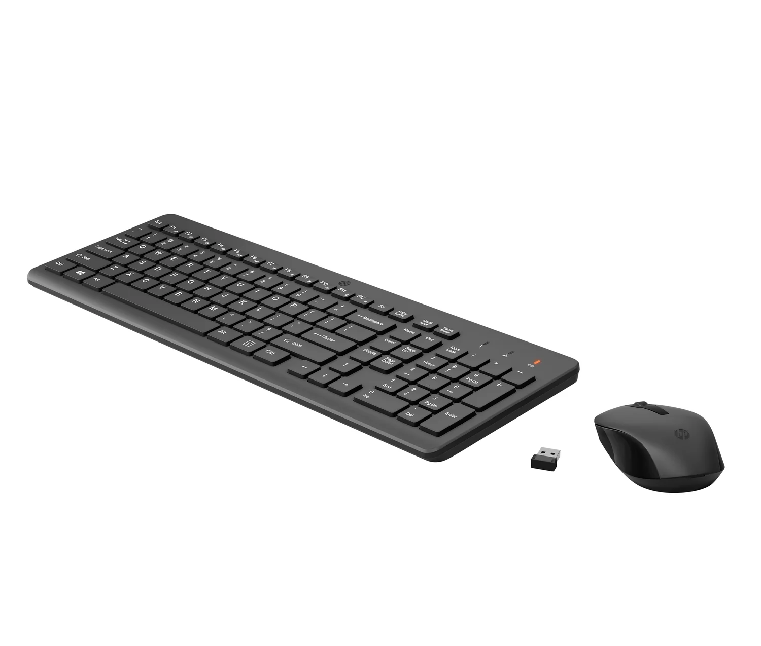 Conjunto Teclado e Rato Sem Fios HP 330 Combo Preto - Imagem 5