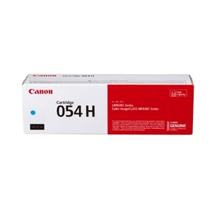 Toner Canon 054H ciano original alta capacidade 2300 páginas para MF642Cdw MF640 LBP620 - Imagem 1