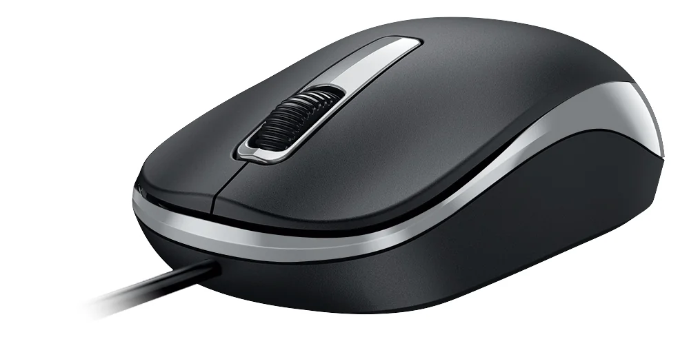 Rato com fios Genius DX-125S USB Silencioso Preto - Imagem 1