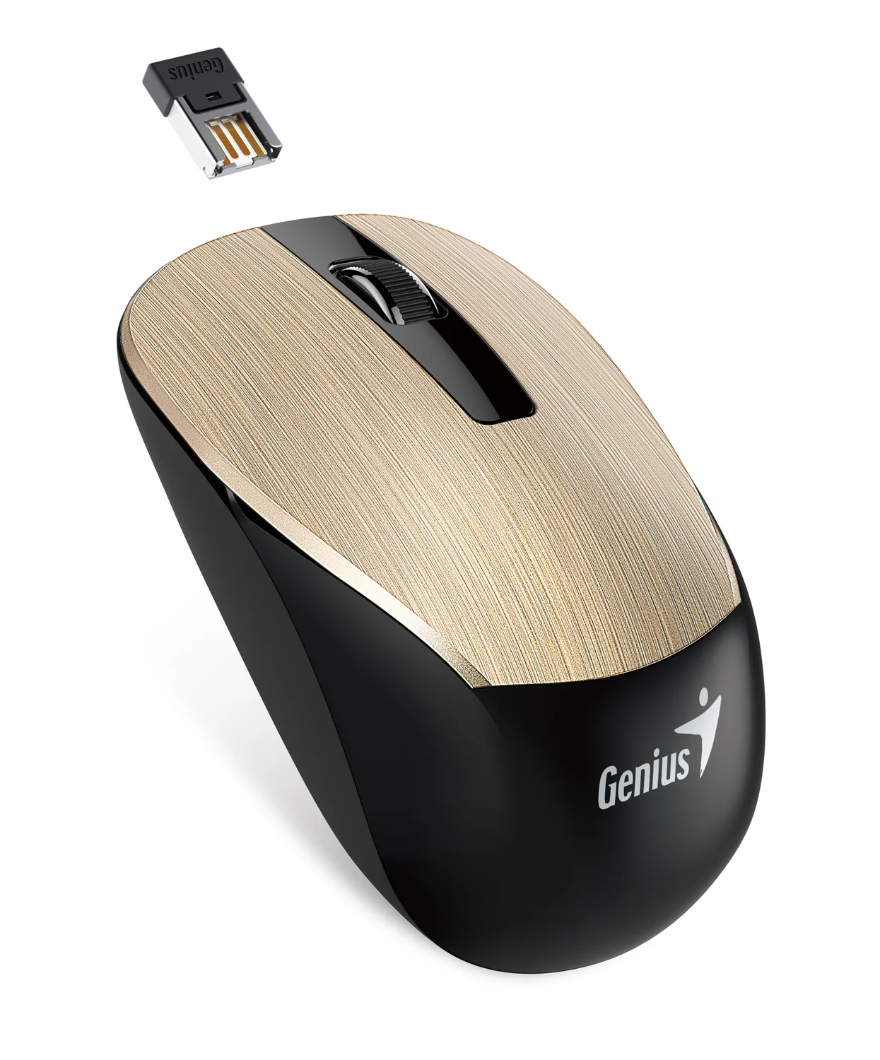 Rato sem fios Genius NX-7015 Dourado - Imagem 1