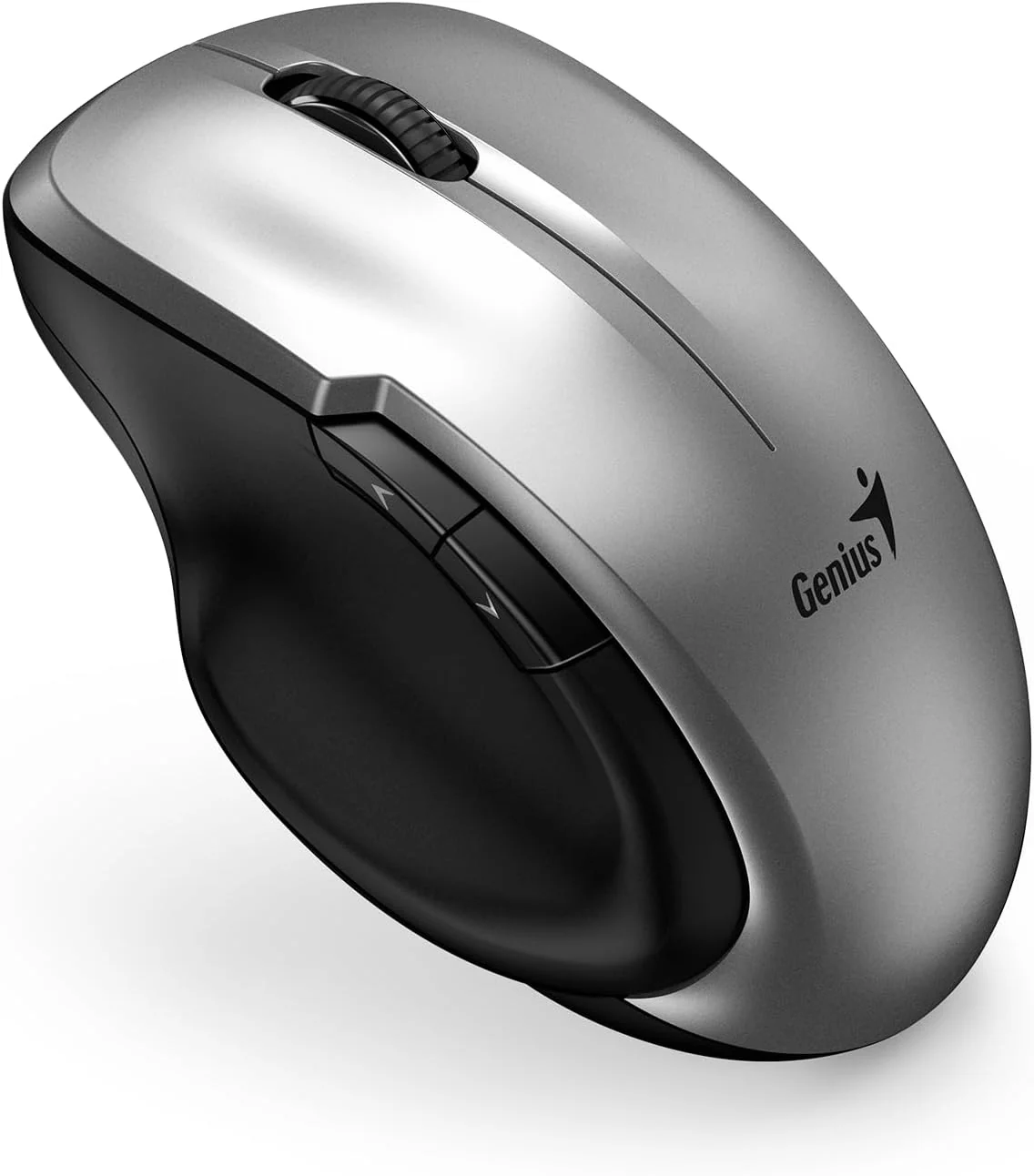 Rato sem Fios Genius Ergo 8200S Prateado — Ergonómico com USB-C para PC - Imagem 5