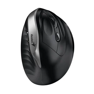 Rato Vertical Ergonómico sem Fios Genius Ergo 8250S Prateado — Sem Fios para PC - Imagem 2