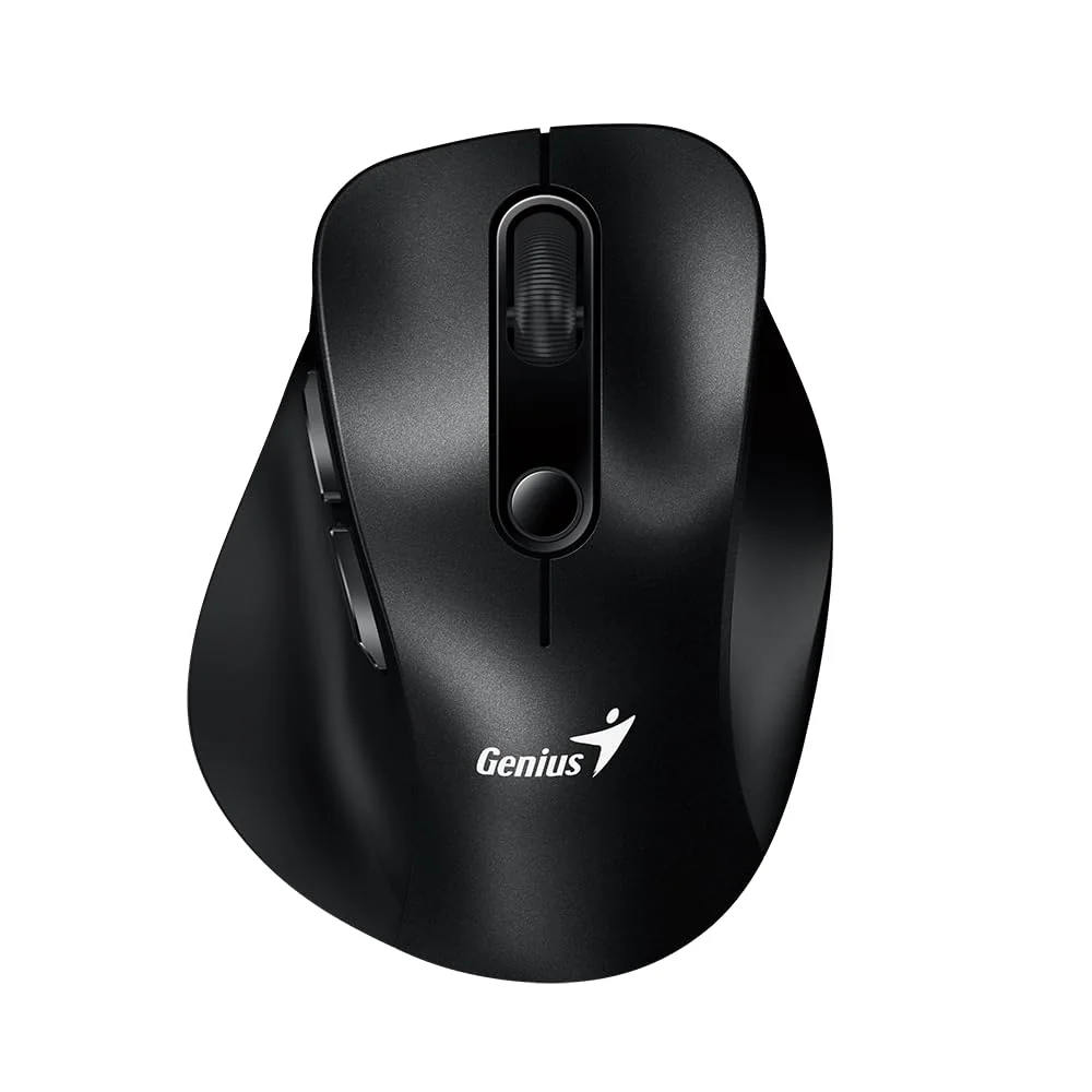 Rato Sem Fios Genius ERGO 9000S Dual Mode 2.4GHz e Bluetooth Preto - Imagem 1