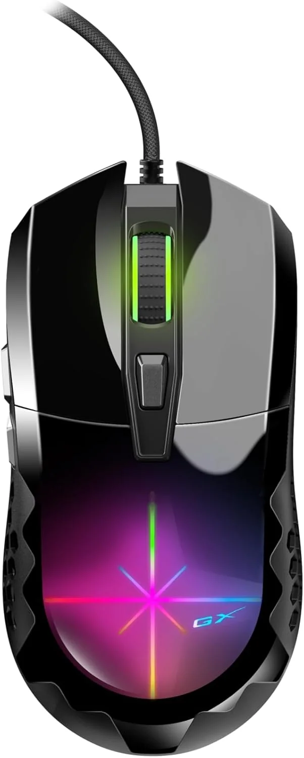 Rato Gaming Genius Scorpion M715 USB Preto com 6 Botões Programáveis