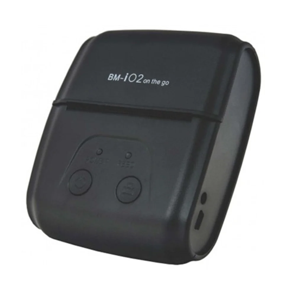 Impressora portátil de talões Birch BM-i02 58mm USB/RS232/Bluetooth com carregador e bolsa