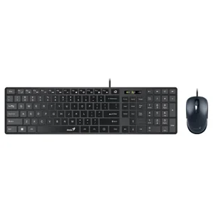 Pack Teclado e Rato USB Genius SlimStar C126 - Conjunto Completo - Imagem 2