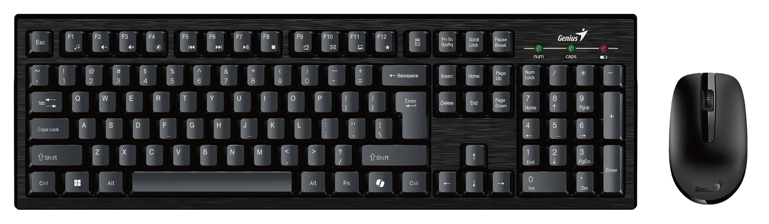 Pack Teclado e Rato sem fios Genius KM-8101 AI - Wireless com Tecla IA - Imagem 1