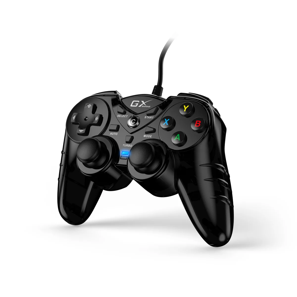 Gamepad Genius MAXFIRE GX-17UV Preto para PC - Imagem 1