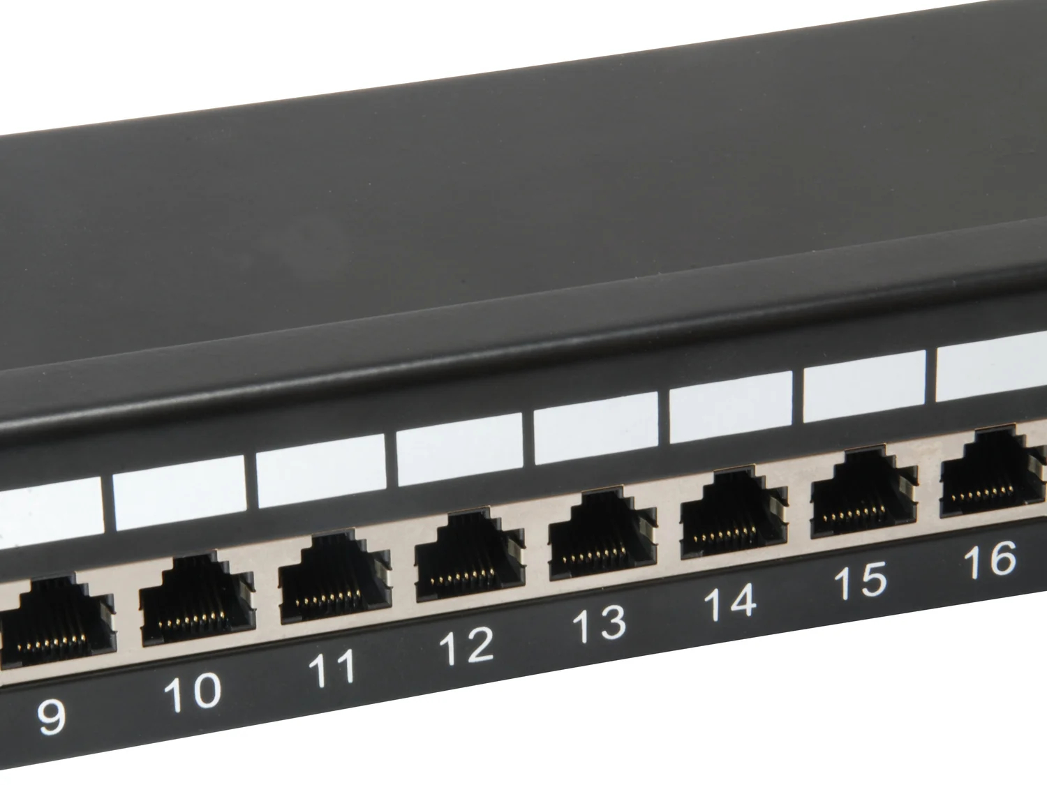 Painel de Conexões Cat.6 24 Portas Blindado 19" 1U Gigabit Equip Preto - Imagem 5