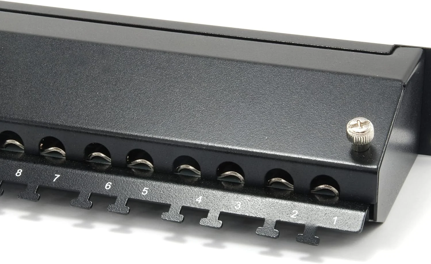 Painel de conexões Equip 326624 Cat6a 24 portas RJ-45 1U 19 polegadas preto - Imagem 6