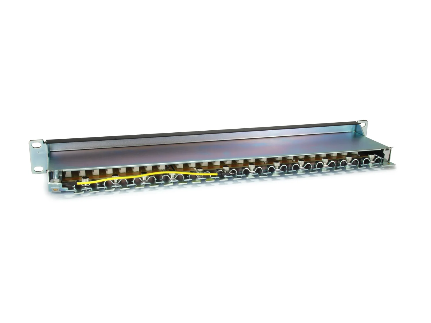 Painel de Conexões Cat.6A 24 Portas 19" 1U RJ-45 Equip Preto - Imagem 2