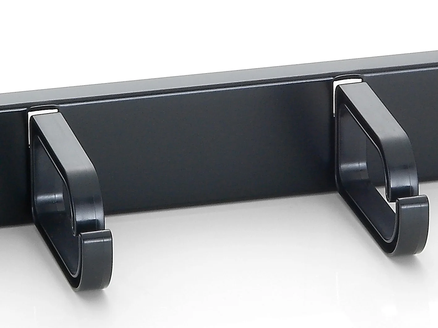 Painel de Gestão de Cabos Rack 19" 1U Equip 327311 Plástico e Aço Preto - Imagem 4