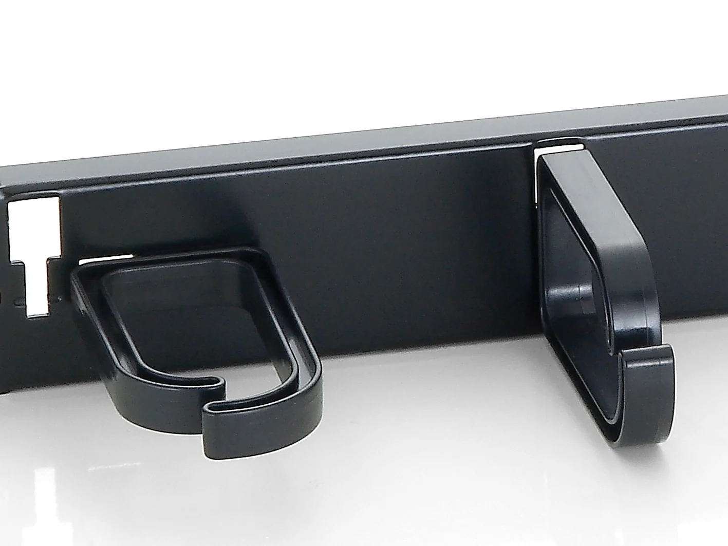 Painel de Gestão de Cabos Rack 19" 1U Equip 327311 Plástico e Aço Preto - Imagem 3