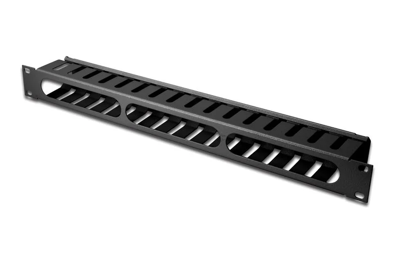 Painel de Gestão de Cabos Rack 19" 1U Equip 327313 Aço Preto 70mm - Imagem 1