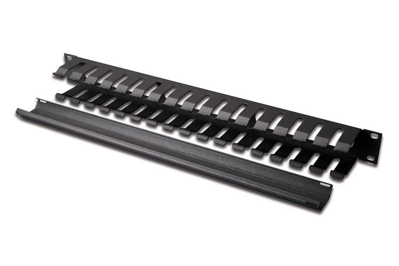 Painel de Gestão de Cabos Rack 19" 1U Equip 327313 Aço Preto 70mm - Imagem 2