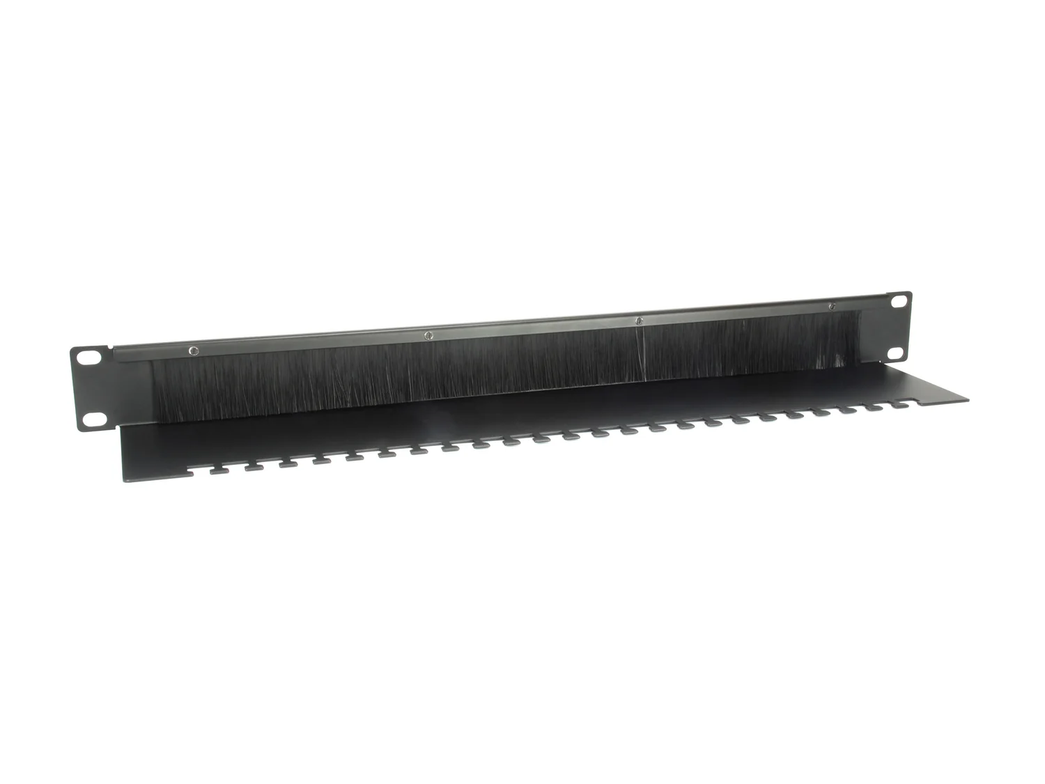 Painel de Escova Rack 19" 1U com Passagem de Cabos Equip 327413 Preto - Imagem 2