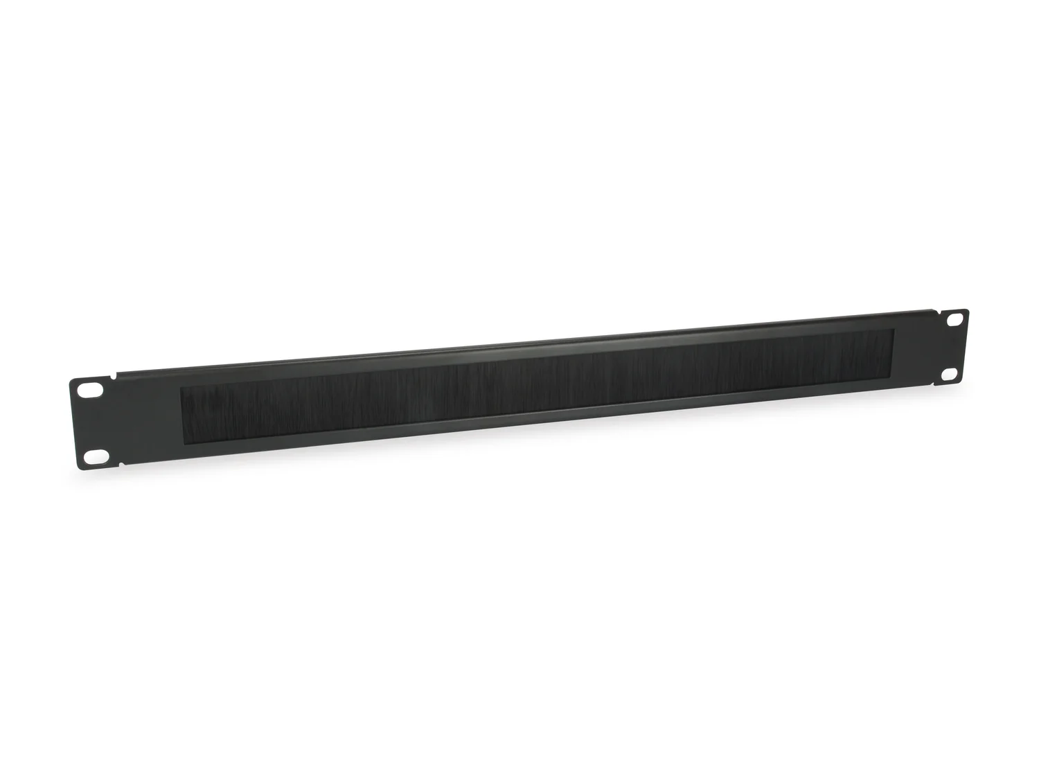 Painel de Escova Rack 19" 1U com Passagem de Cabos Equip 327413 Preto