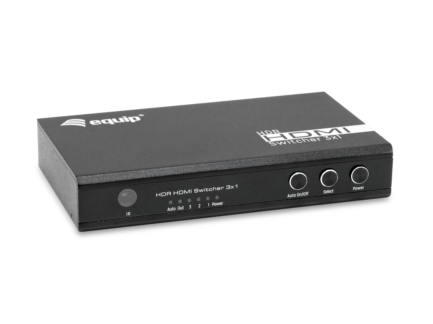 Switch HDMI Equip 3x1 versão 2.0 4K alimentado por USB - Imagem 1