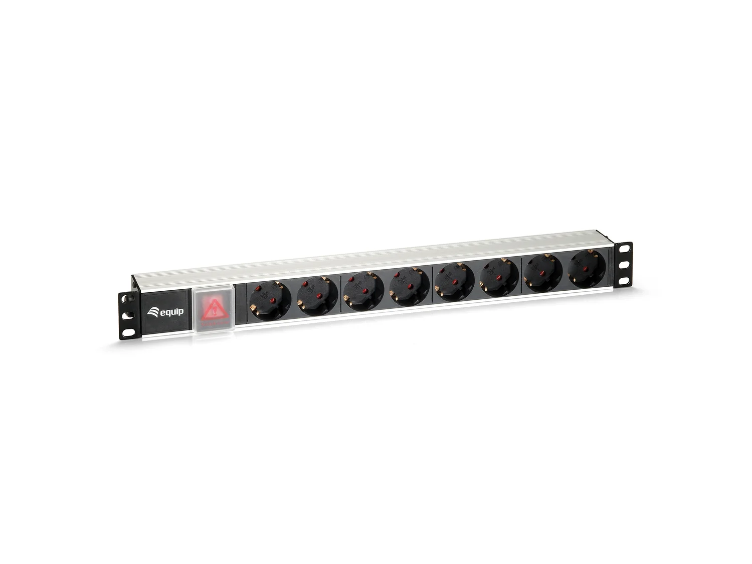Régua de tomadas PDU Equip 8 tomadas 1U 19" com interruptor - Imagem 1