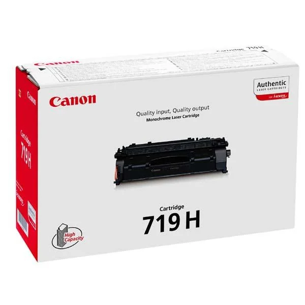 Toner Canon 719H preto original alta capacidade 6400 páginas para i-SENSYS MF5940dn LBP6300dn