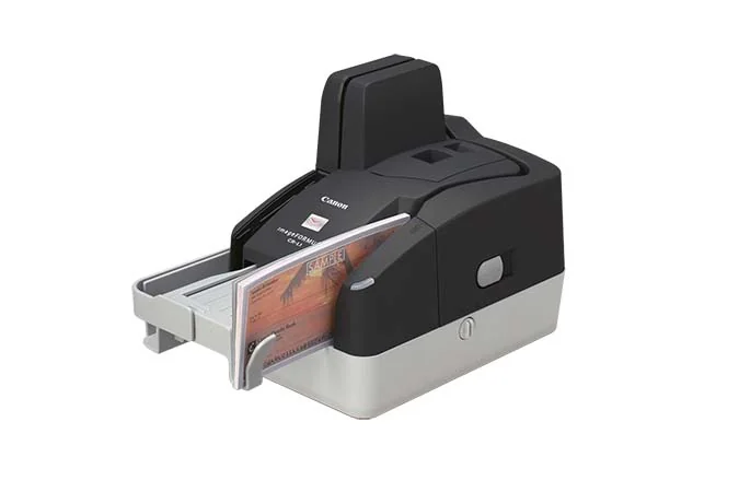 Scanner Canon imageFORMULA CR-L1 UV – 300 DPI, Duplex, Luz UV para Cheques - Imagem 3