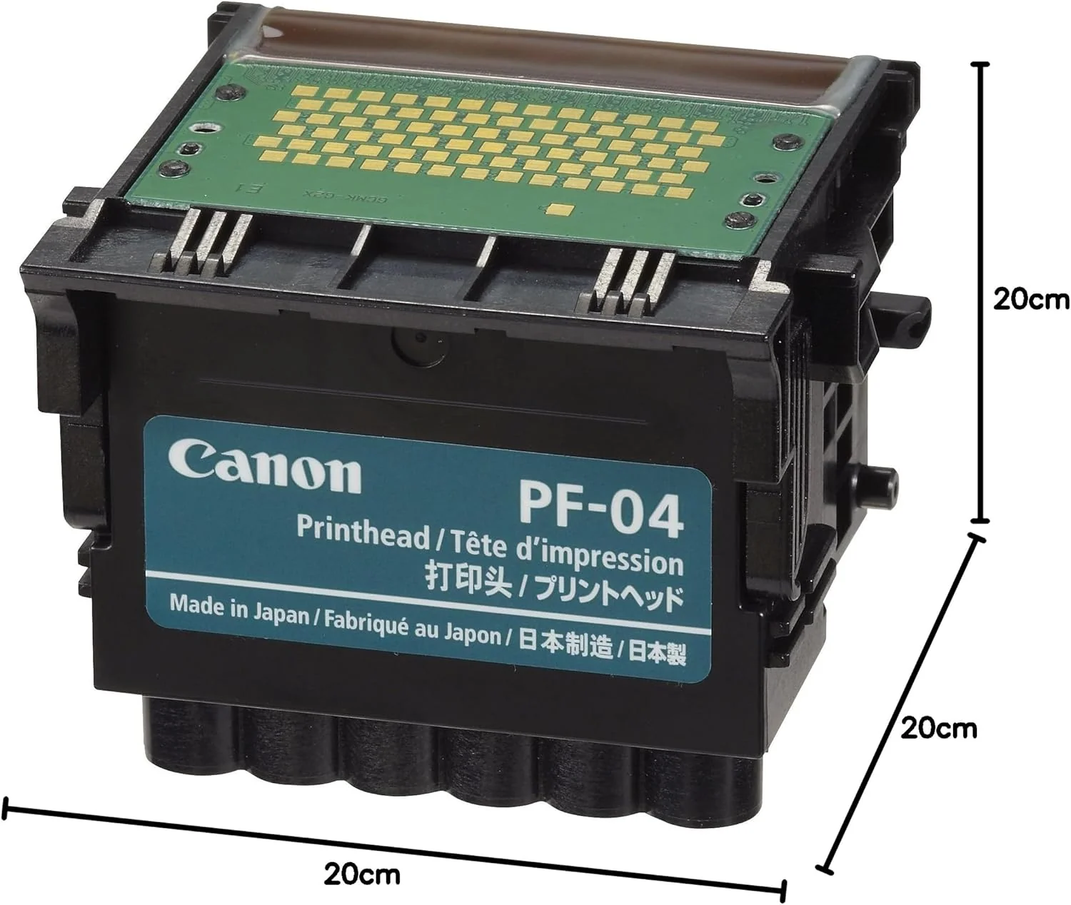 Cabeça de impressão Canon PF-04 jato de tinta para plotters imagePROGRAF iPF - Imagem 2