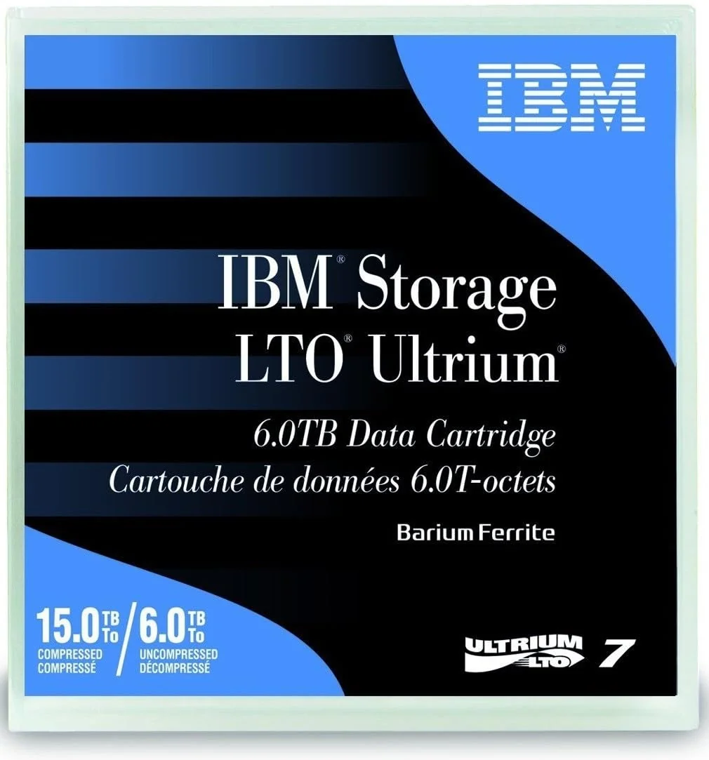 Cassete de Backup IBM Ultrium LTO-7 BaFe 6TB/15TB