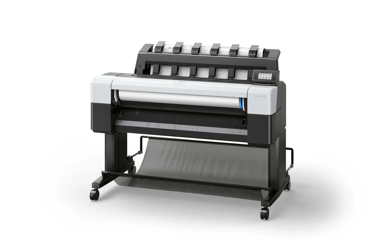 Plotter HP DesignJet T1600 36" PostScript 2400x1200 DPI 6 Cores Wi-Fi Direct A0 A1 A2 A3 A4 - Imagem 2