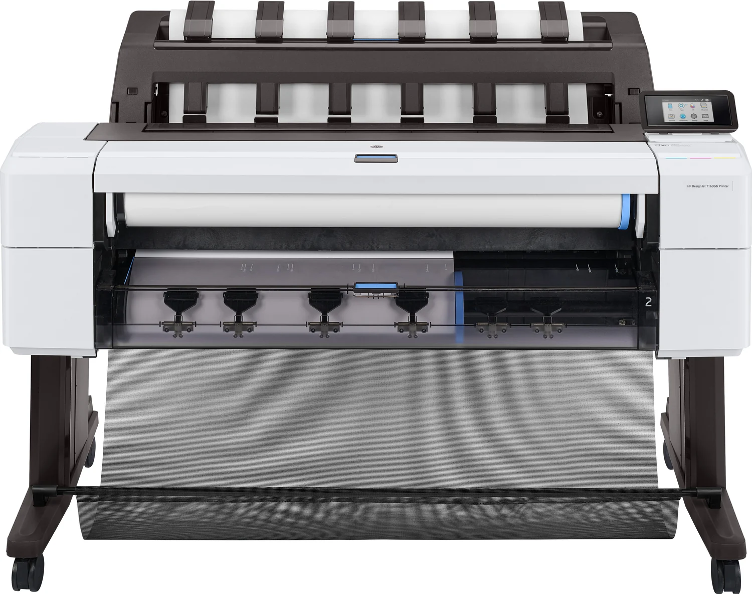 Plotter HP DesignJet T1600dr 36" 2400x1200 DPI 180 pph 128GB RAM 500GB HDD Ethernet - Imagem 1