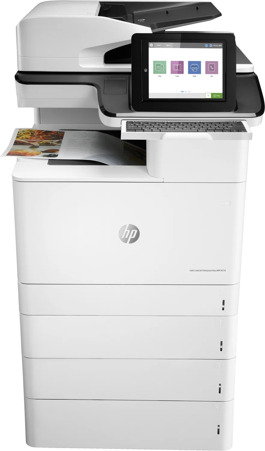 Impressora Multifunções HP Color LaserJet Enterprise Flow M776z A3 a Cores 46 ppm Duplex Wi-Fi - Imagem 1