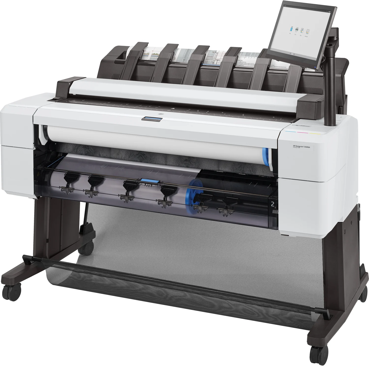 Plotter Multifunções HP DesignJet T2600ps 36" 2400x1200 DPI PostScript 128GB RAM 500GB HDD Branco - Imagem 6