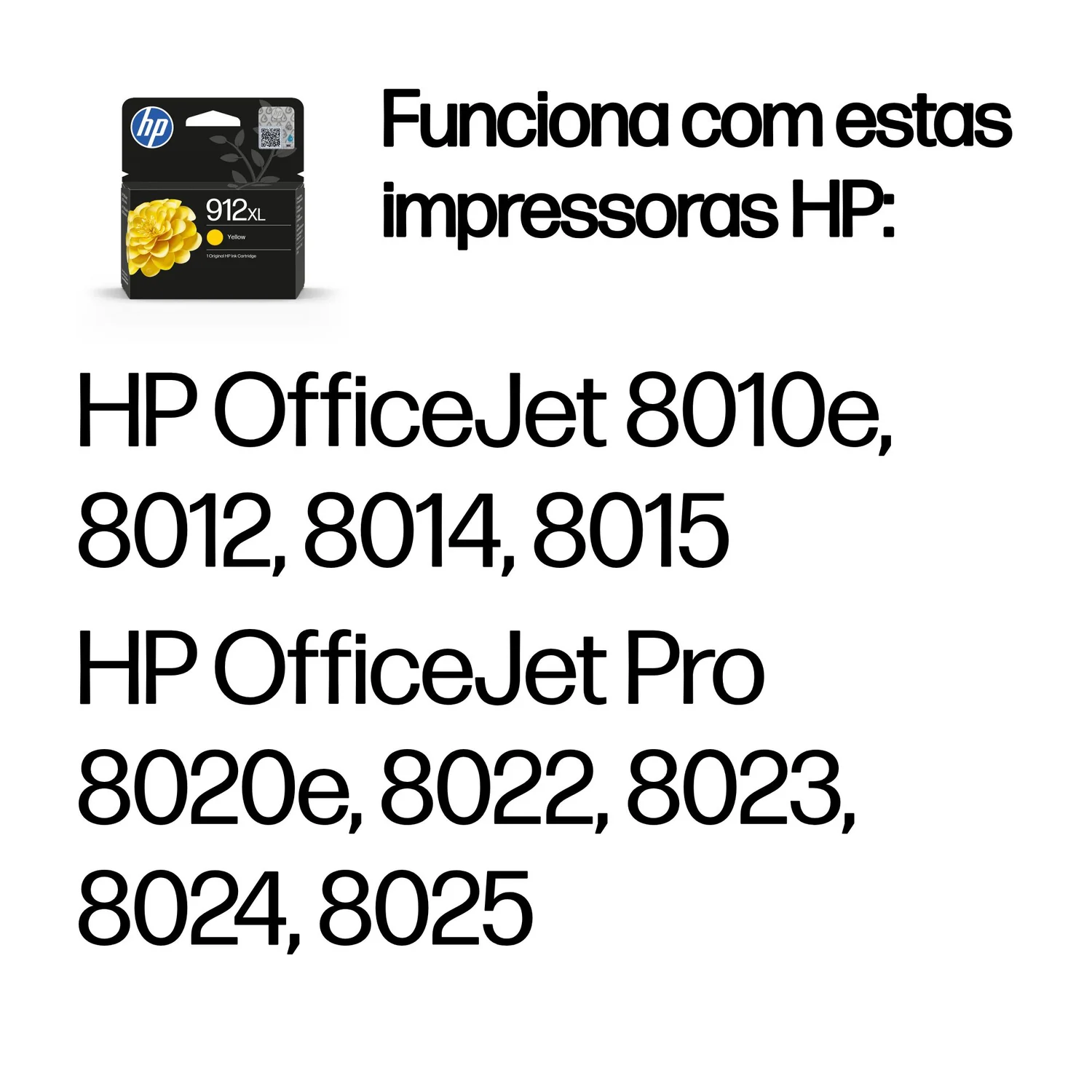 Tinteiro HP 912XL Amarelo de Alto Rendimento (XL) 8.5ml 700 Páginas Original - Imagem 2