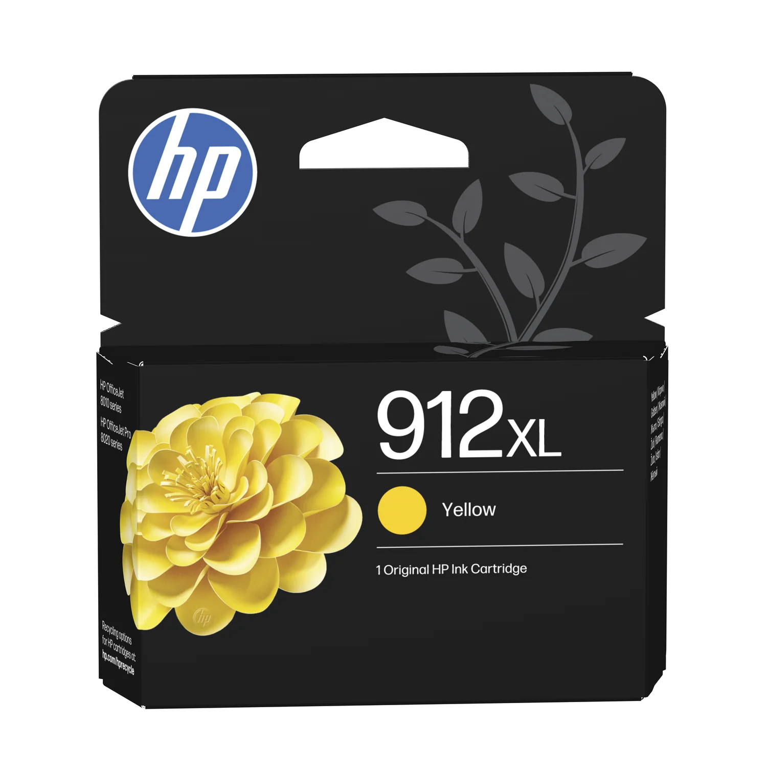 Tinteiro HP 912XL Amarelo de Alto Rendimento (XL) 8.5ml 700 Páginas Original