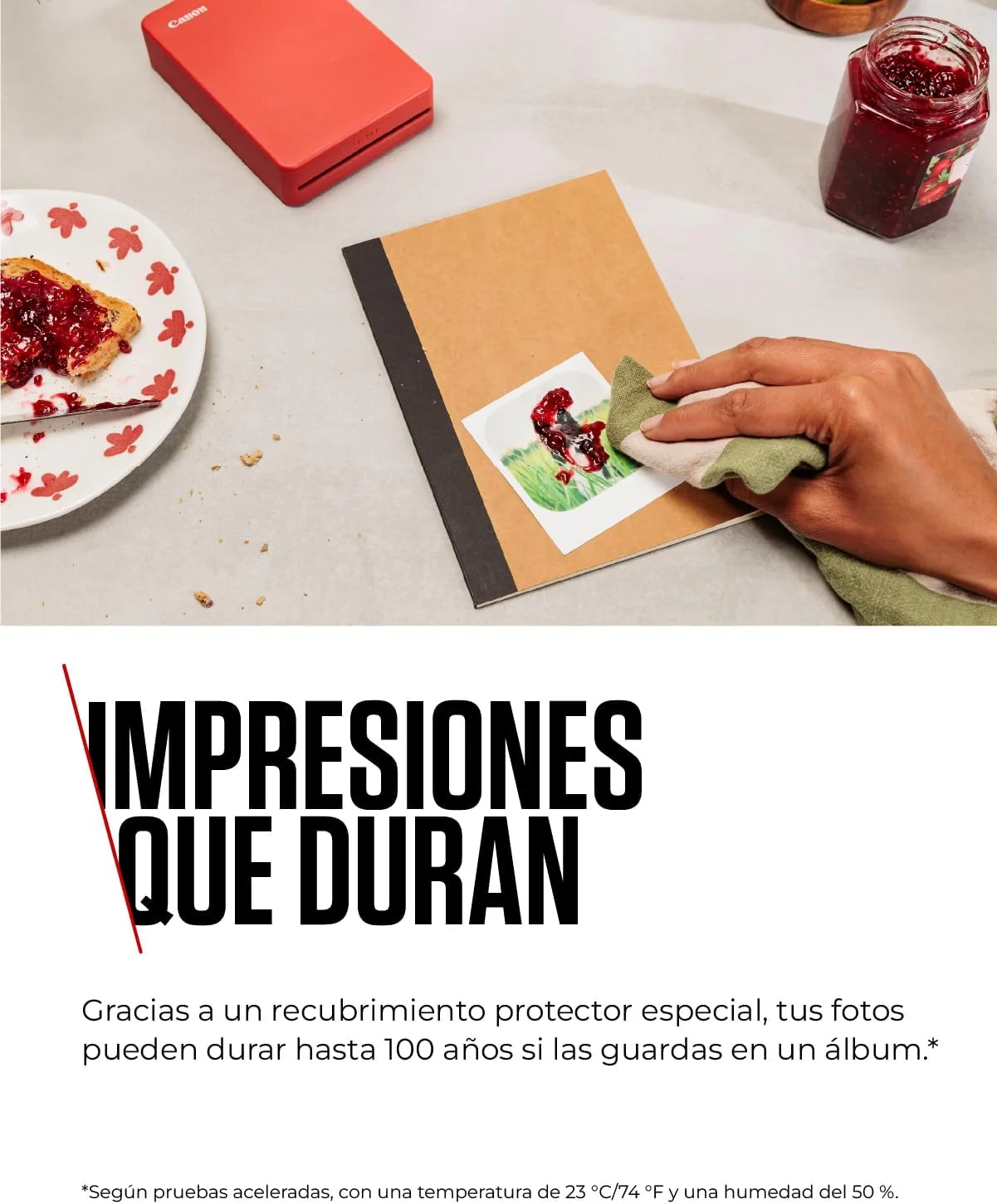 Kit Tinteiros e Papel Canon XS-20L para SELPHY SQUARE QX10 — 20 Folhas - Imagem 4
