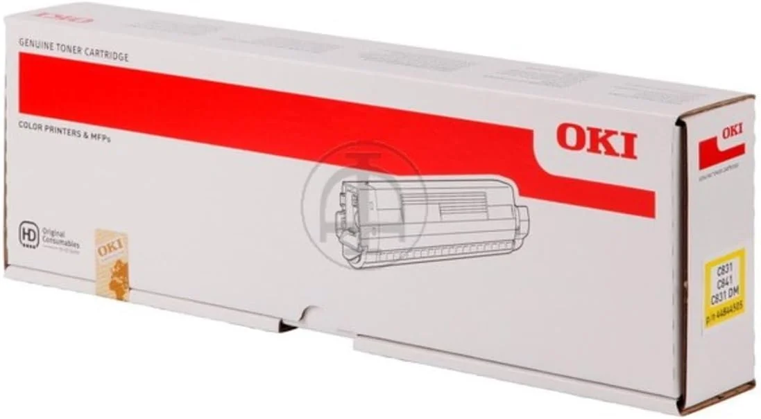 Toner OKI 44844505 Amarelo para Impressoras C831/C841 - Imagem 3