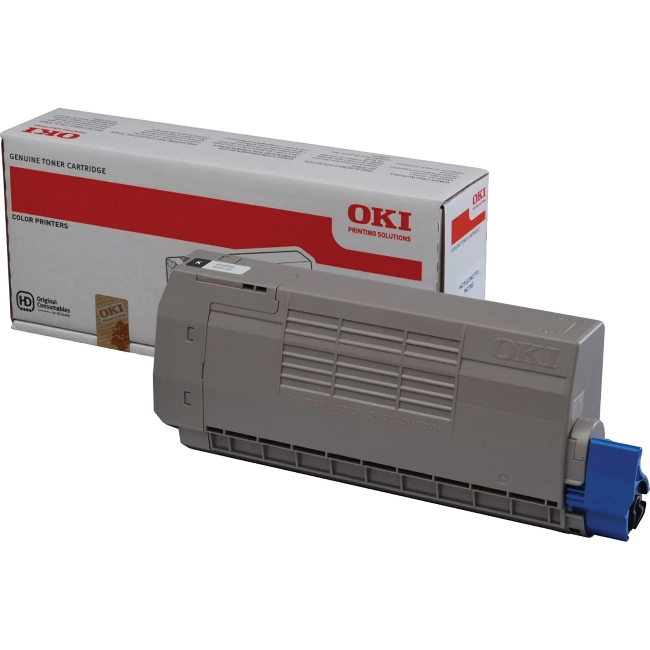 Toner OKI MC760/MC770/MC780 Preto Alta Capacidade 8000 Páginas