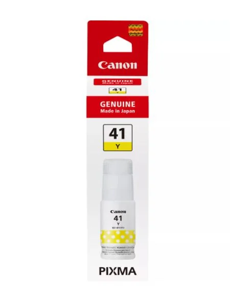 Tinteiro Canon GI-41Y Amarelo Original 70ml 7700 paginas PIXMA G1420 G2420 G2460 G3420 G3460 - Imagem 1