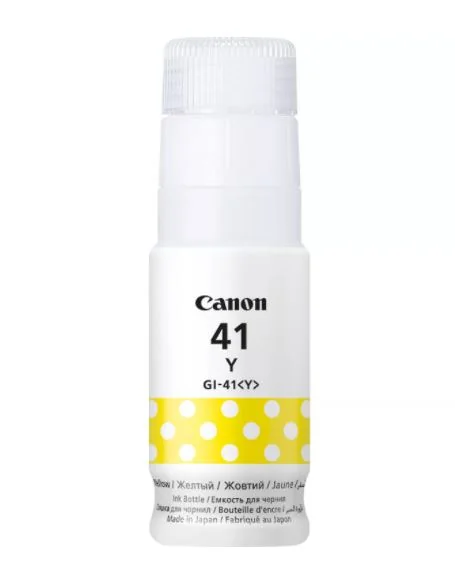 Tinteiro Canon GI-41Y Amarelo Original 70ml 7700 paginas PIXMA G1420 G2420 G2460 G3420 G3460 - Imagem 2