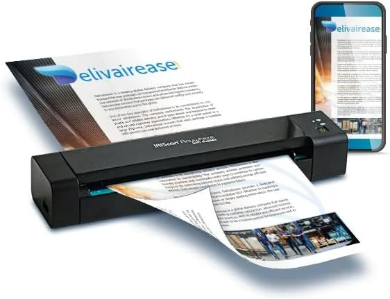 Scanner portátil IRIS IRIScan Anywhere 6 WIFI Duplex A4 15 ppm com bateria - Imagem 5