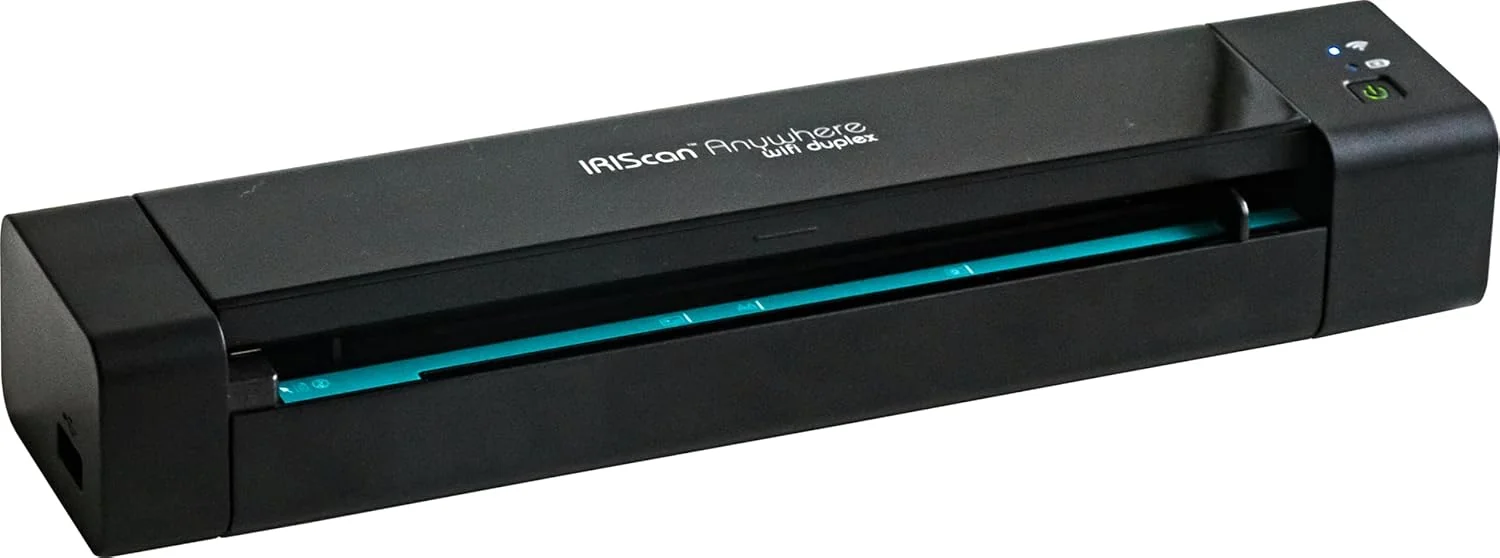 Scanner portátil IRIS IRIScan Anywhere 6 WIFI Duplex A4 15 ppm com bateria
