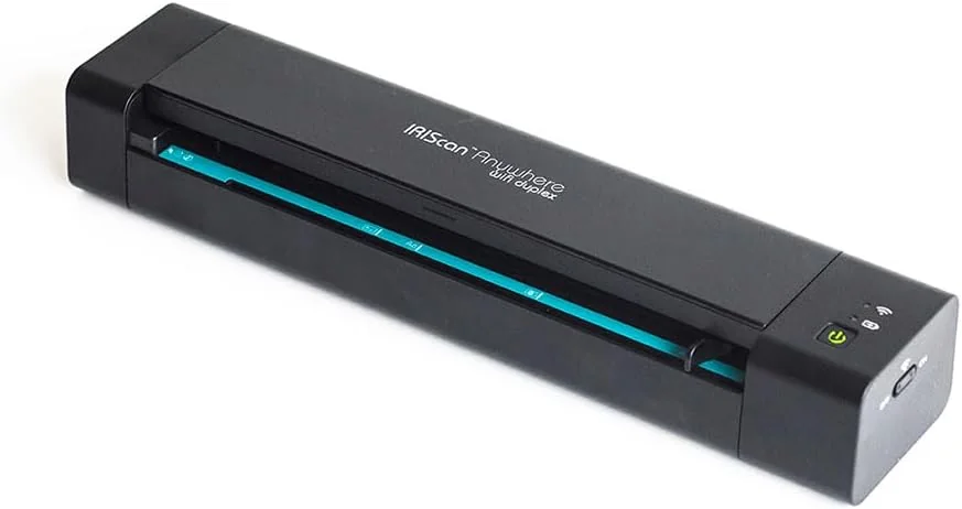 Scanner portátil IRIS IRIScan Anywhere 6 WIFI Duplex A4 15 ppm com bateria - Imagem 9