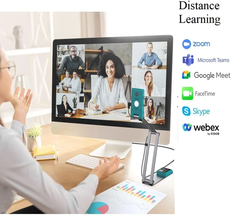 Visualizador de documentos IRIS IRIScan Visualizer 7 com câmara HD e iluminação LED - Imagem 5