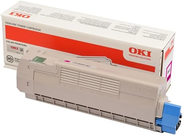 Toner OKI 46507506 Magenta 8.000 páginas para Série C612 - Imagem 1