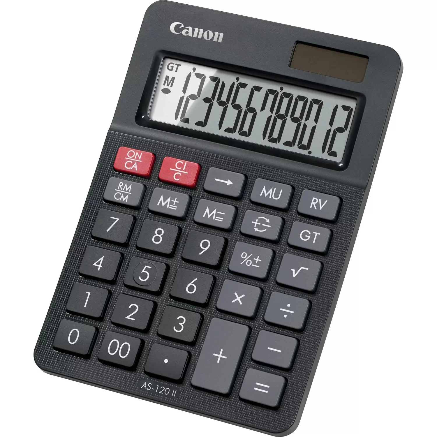 Calculadora de secretária Canon AS-120 II 12 dígitos plástico reciclado - Imagem 2