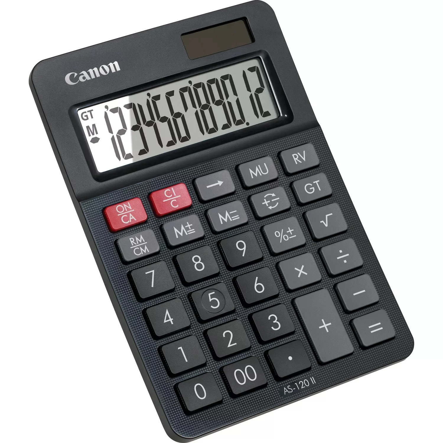 Calculadora de secretária Canon AS-120 II 12 dígitos plástico reciclado - Imagem 3